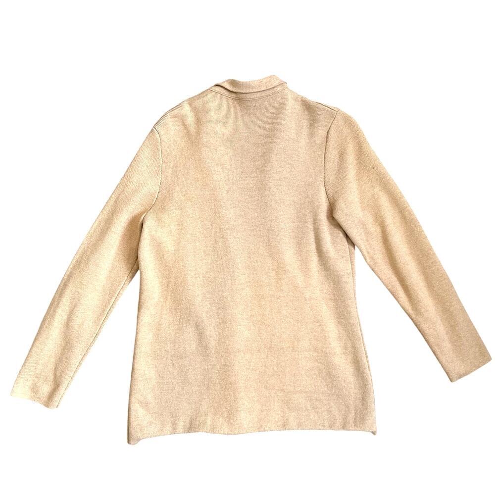 Banana Republic Camel Tan Open Cardigan Size Medium - Picture 3 of 6